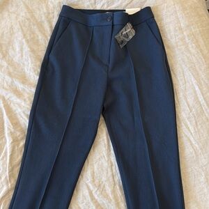 NWT Express Blue Ankle High Rise Pant